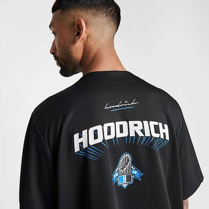 Men's Hoodrich OG Stadium Baseball Jersey Black/White/Deja Vu Blue - HR0436 001 8 Men's Hoodrich OG Stadium Baseball Jersey Black/White/Deja Vu Blue - HR0436 001 - Image 6