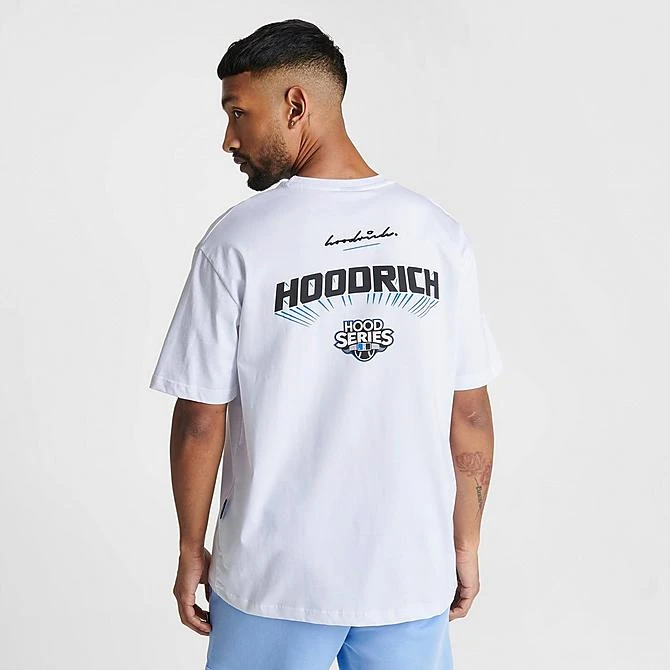 Men's Hoodrich OG Stadium T-Shirt White/Black/Deja Vu Blue - HR0440 100 6 Men's Hoodrich OG Stadium T-Shirt White/Black/Deja Vu Blue - HR0440 100 - Image 4
