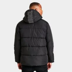 Men's Hoodrich Wraith Puffer Jacket Black - HR0493 BLK -Deals Adidas Store HR0493 BLK M4