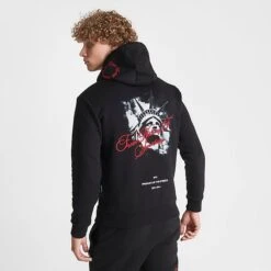 Men's Hoodrich OG Liberty Graphic Pullover Hoodie Black - HR0672 001 10 Men's Hoodrich OG Liberty Graphic Pullover Hoodie Black - HR0672 001 -Deals Adidas Store HR0672 001 M3