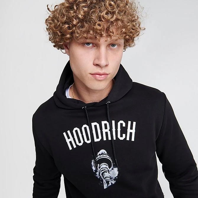 Men's Hoodrich OG Liberty Graphic Pullover Hoodie Black - HR0672 001 6 Men's Hoodrich OG Liberty Graphic Pullover Hoodie Black - HR0672 001 - Image 4