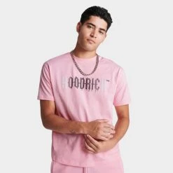Men's Hoodrich OG Dash T-Shirt Rose/White/Grey/Black - HR0955 600