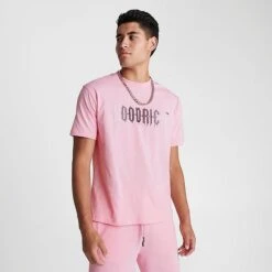 Men's Hoodrich OG Dash T-Shirt Rose/White/Grey/Black - HR0955 600 -Deals Adidas Store HR0955 600 M3