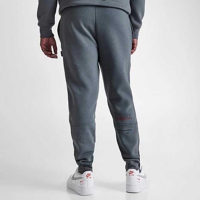 Men's Hoodrich OG Blend Graphic Print Jogger Pants Grey/Black/Red - HR662 060 5 Men's Hoodrich OG Blend Graphic Print Jogger Pants Grey/Black/Red - HR662 060 - Image 3