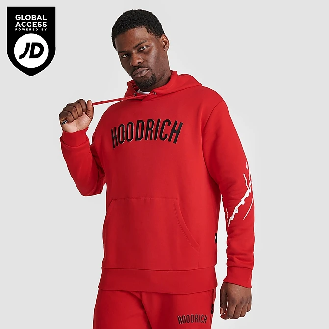 Men's Hoodrich OG Tycoon Hoodie Red/Black/White - HR715 600 3 Men's Hoodrich OG Tycoon Hoodie Red/Black/White - HR715 600