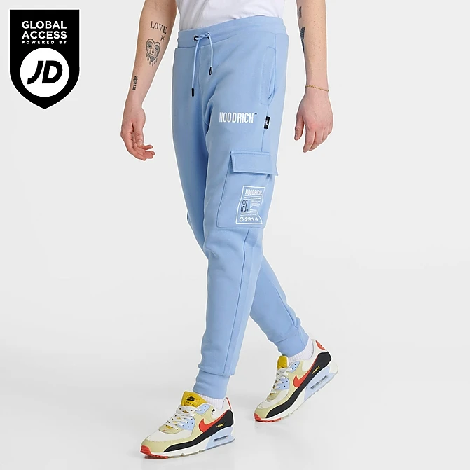 Men's Hoodrich Akira Cargo Jogger Pants Sky Blue - HR722 400 3 Men's Hoodrich Akira Cargo Jogger Pants Sky Blue - HR722 400