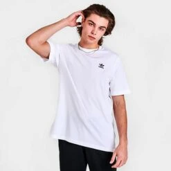 Adidas Originals Trefoil Essentials T-Shirt White - IA4872 100 9 Adidas Originals Trefoil Essentials T-Shirt White - IA4872 100 -Deals Adidas Store IA4872 100 M3