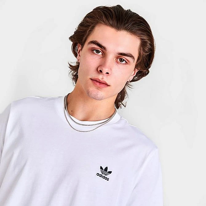Adidas Originals Trefoil Essentials T-Shirt White - IA4872 100 7 Adidas Originals Trefoil Essentials T-Shirt White - IA4872 100 - Image 5