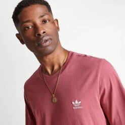 Adidas Originals Trefoil Essentials T-Shirt Pink Strata - IA4875 651 12 Adidas Originals Trefoil Essentials T-Shirt Pink Strata - IA4875 651 -Deals Adidas Store IA4875 651 M5