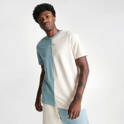 Men’s Adidas Originals Color Split T-Shirt Magic Grey/Wonder White - IJ8669 037 -Deals Adidas Store IJ8669 037 M3