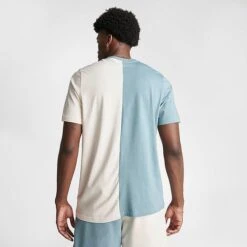 Men’s Adidas Originals Color Split T-Shirt Magic Grey/Wonder White - IJ8669 037 -Deals Adidas Store IJ8669 037 M4