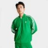 Men's Adidas Originals Superstar Track Top Green/White - IK3514 360 2 Men's Adidas Originals Superstar Track Top Green/White - IK3514 360 -Deals Adidas Store IK3514 360 M1