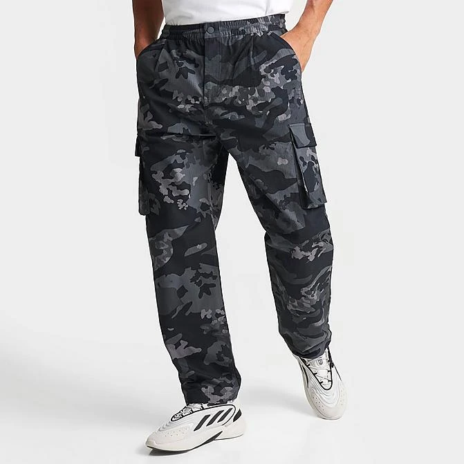 Men's Adidas Originals Camo Graphic Cargo Pants Carbon/Camo - IK3535 099 3 Men's Adidas Originals Camo Graphic Cargo Pants Carbon/Camo - IK3535 099