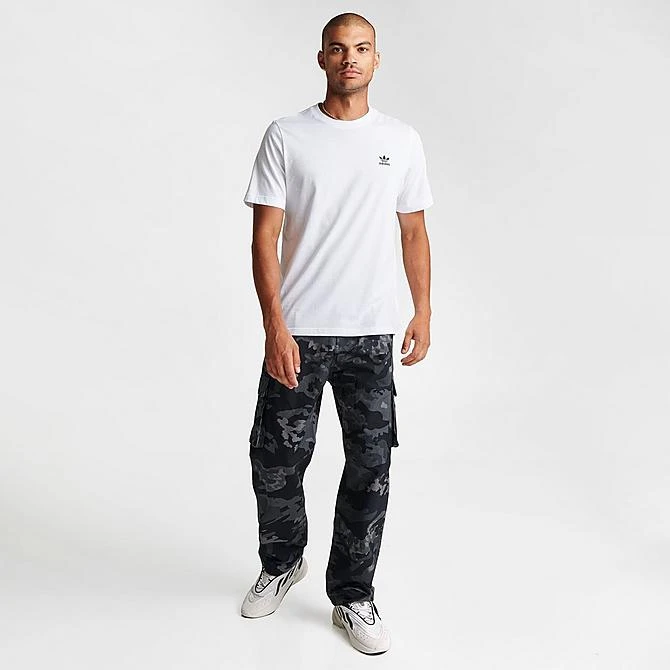 Men's Adidas Originals Camo Graphic Cargo Pants Carbon/Camo - IK3535 099 4 Men's Adidas Originals Camo Graphic Cargo Pants Carbon/Camo - IK3535 099 - Image 2