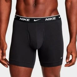 Men's Nike Stretch Cotton Boxer Briefs (3-Pack) Black/Black/Black - KE1167 001 7 Men's Nike Stretch Cotton Boxer Briefs (3-Pack) Black/Black/Black - KE1167 001 -Deals Adidas Store KE1167 001 P4
