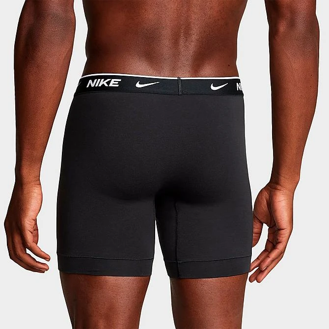 Men's Nike Stretch Cotton Boxer Briefs (3-Pack) Black/Black/Black - KE1167 001 5 Men's Nike Stretch Cotton Boxer Briefs (3-Pack) Black/Black/Black - KE1167 001 - Image 4