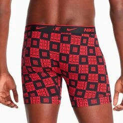 Men's Nike Stretch Cotton Boxer Briefs (3-Pack) Logo Checker/Red/Black - KE1167 643 9 Men's Nike Stretch Cotton Boxer Briefs (3-Pack) Logo Checker/Red/Black - KE1167 643 -Deals Adidas Store KE1167 643 P4
