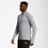 Men's The North Face Wander Quarter-Zip Top Meld Grey Heather - NF0A5371 030 -Deals Adidas Store NF0A5371 030 M1