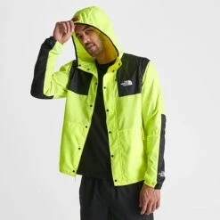 Men's The North Face 1985 Seasonal Mountain Jacket LED Yellow/Black - NF0A5IG3 730 -Deals Adidas Store NF0A5IG3 730 M3