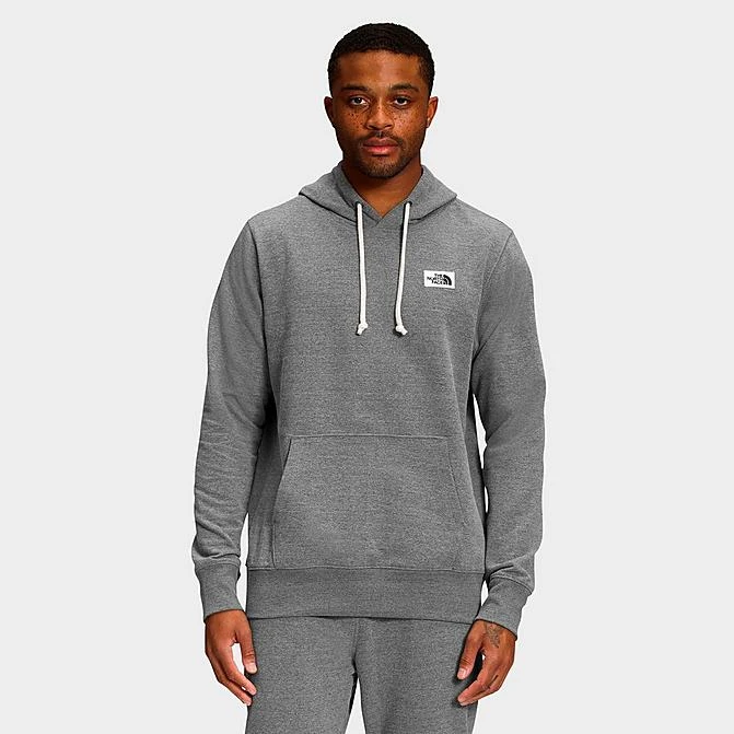 Men's The North Face Heritage Patch Pullover Hoodie TNF Medium Grey Heather - NF0A7UNU 030 3 Men's The North Face Heritage Patch Pullover Hoodie TNF Medium Grey Heather - NF0A7UNU 030