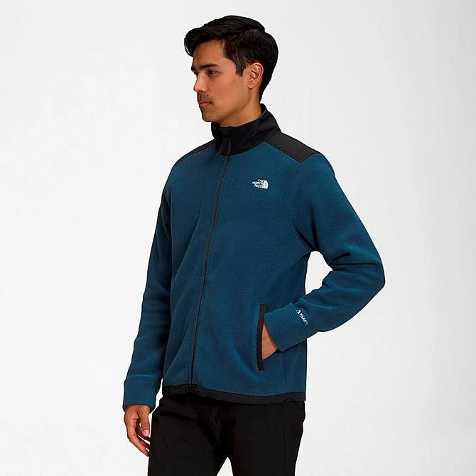 Men's The North Face Alpine Polartec® 200 Full-Zip Jacket Shady Blue/TNF Black - NF0A7WWL 401 5 Men's The North Face Alpine Polartec® 200 Full-Zip Jacket Shady Blue/TNF Black - NF0A7WWL 401 - Image 3
