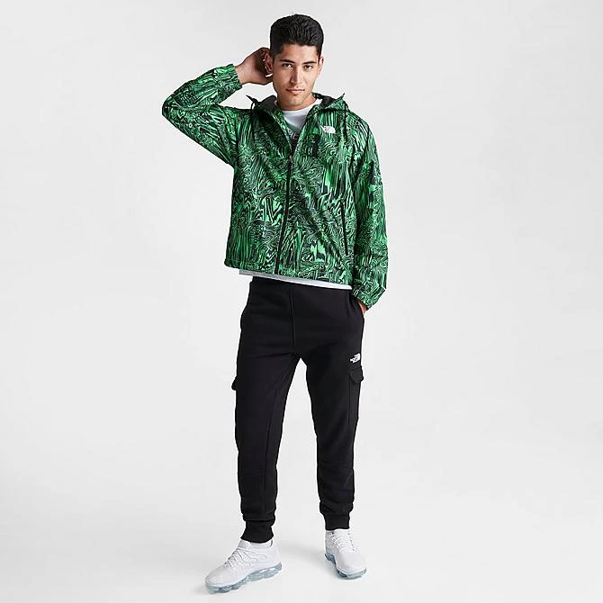 Men's The North Face Novelty Graphic Print Rain Jacket Green/Black - NF0A7ZYD 320 4 Men's The North Face Novelty Graphic Print Rain Jacket Green/Black - NF0A7ZYD 320 - Image 2
