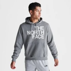 Men's The North Face Brand Proud Hoodie Grey/White - NF0A8121 030
