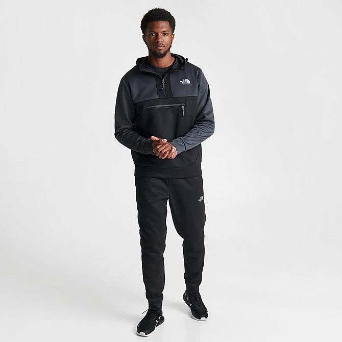 Men's The North Face Kaveh Quarter-Zip Hoodie Black/Grey - NF0A83G9 001 4 Men's The North Face Kaveh Quarter-Zip Hoodie Black/Grey - NF0A83G9 001 - Image 2