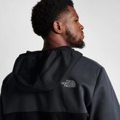 Men's The North Face Kaveh Quarter-Zip Hoodie Black/Grey - NF0A83G9 001 12 Men's The North Face Kaveh Quarter-Zip Hoodie Black/Grey - NF0A83G9 001 -Deals Adidas Store NF0A83G9 001 M5