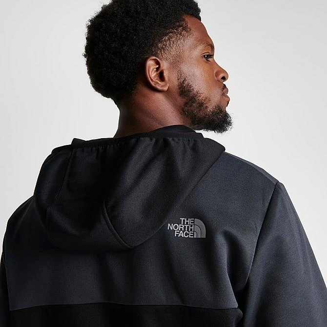 Men's The North Face Kaveh Quarter-Zip Hoodie Black/Grey - NF0A83G9 001 7 Men's The North Face Kaveh Quarter-Zip Hoodie Black/Grey - NF0A83G9 001 - Image 5
