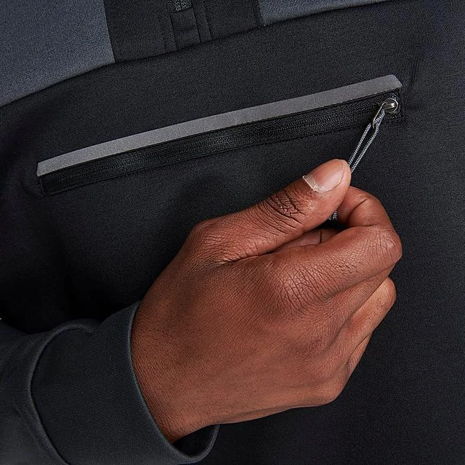 Men's The North Face Kaveh Quarter-Zip Hoodie Black/Grey - NF0A83G9 001 8 Men's The North Face Kaveh Quarter-Zip Hoodie Black/Grey - NF0A83G9 001 - Image 6