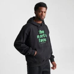 Men's The North Face NSE Glitched Graphic Hoodie Black/Green - NF0A84GE 001 10 Men's The North Face NSE Glitched Graphic Hoodie Black/Green - NF0A84GE 001 -Deals Adidas Store NF0A84GE 001 M3
