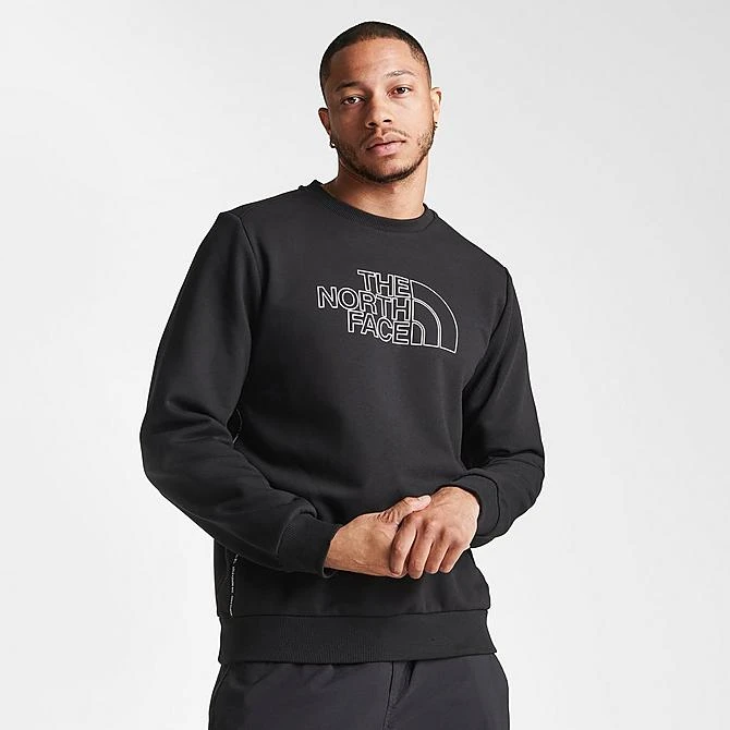 Men's The North Face Changala Crew Sweatshirt TNF Black - NF0A857A 001 5 Men's The North Face Changala Crew Sweatshirt TNF Black - NF0A857A 001 - Image 3