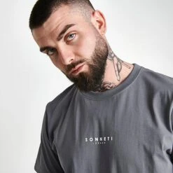Sonneti London T-Shirt Titanium - SNM12762 040 -Deals Adidas Store SNM12762 040 M5