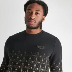 Men's Supply & Demand Royalty Monogram Print Crewneck Sweatshirt Black/Gold - SUM16344 090 12 Men's Supply & Demand Royalty Monogram Print Crewneck Sweatshirt Black/Gold - SUM16344 090 -Deals Adidas Store SUM16344 090 M5