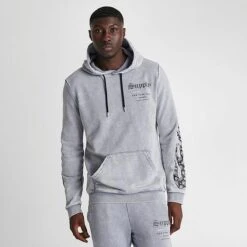 Men's Supply & Demand Acid Flame Graphic Pullover Hoodie Mid Grey - SUM16347 030 9 Men's Supply & Demand Acid Flame Graphic Pullover Hoodie Mid Grey - SUM16347 030 -Deals Adidas Store SUM16347 030 M3