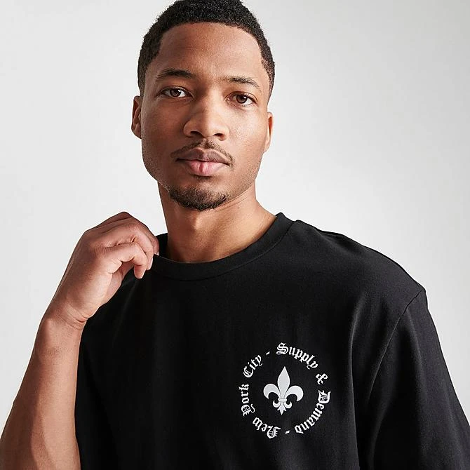 Men's Supply & Demand NYC Lawrence Graphic T-Shirt Black - SUM16350 090 7 Men's Supply & Demand NYC Lawrence Graphic T-Shirt Black - SUM16350 090 - Image 5