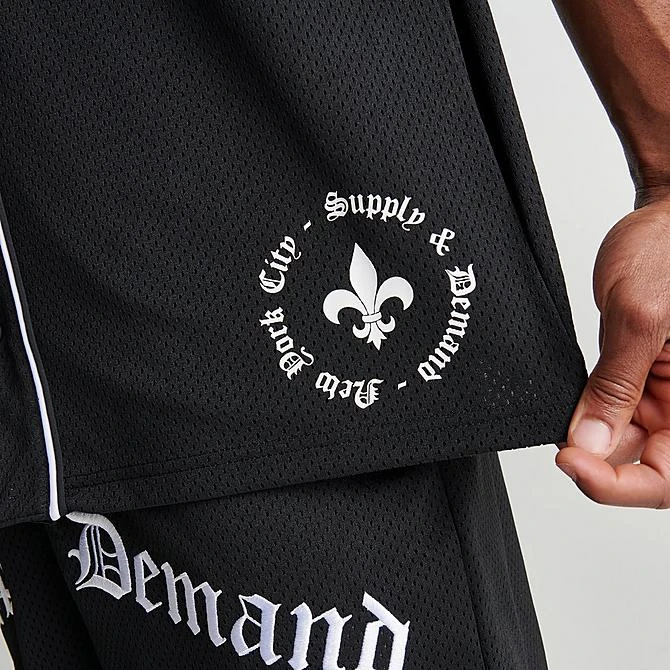 Men's Supply & Demand Lawrence Baseball Jersey Black/White - SUM16443 090 7 Men's Supply & Demand Lawrence Baseball Jersey Black/White - SUM16443 090 - Image 6