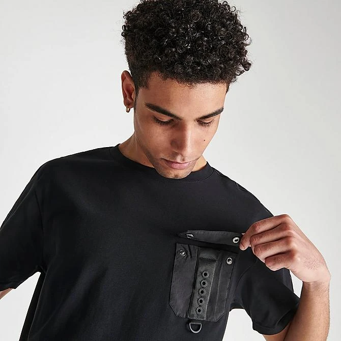 Men's Supply & Demand Quarry Cargo Pocket T-Shirt Black - SUM16447 090 7 Men's Supply & Demand Quarry Cargo Pocket T-Shirt Black - SUM16447 090 - Image 5