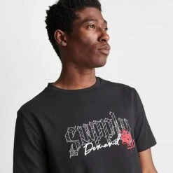 Men's Supply & Demand Blaze Graphic T-Shirt Black - SUM16567 090 -Deals Adidas Store SUM16567 090 M5