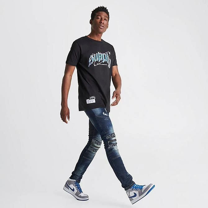 Men's Supply & Demand LE Chrome Orbit Logo T-Shirt Black - SUM16577 090 4 Men's Supply & Demand LE Chrome Orbit Logo T-Shirt Black - SUM16577 090 - Image 2