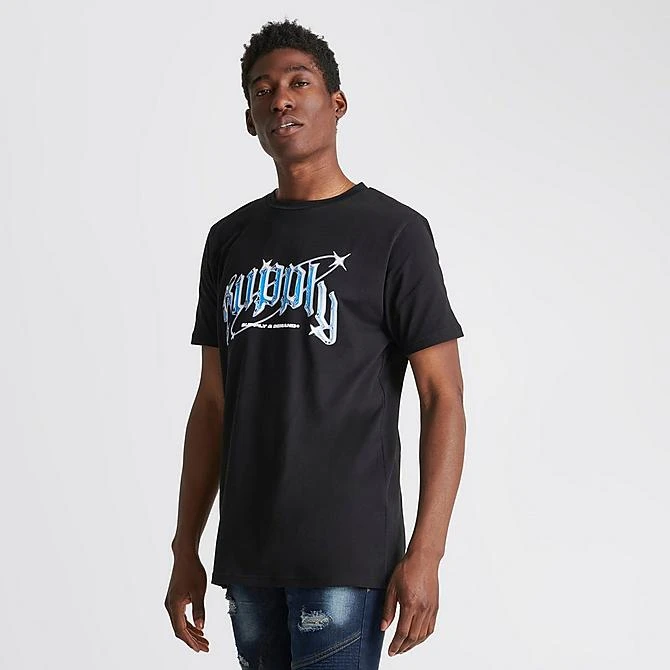 Men's Supply & Demand LE Chrome Orbit Logo T-Shirt Black - SUM16577 090 5 Men's Supply & Demand LE Chrome Orbit Logo T-Shirt Black - SUM16577 090 - Image 3