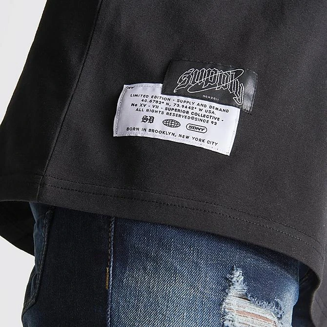 Men's Supply & Demand LE Chrome Orbit Logo T-Shirt Black - SUM16577 090 8 Men's Supply & Demand LE Chrome Orbit Logo T-Shirt Black - SUM16577 090 - Image 6