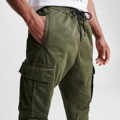 Men's Supply & Demand Veto Cargo Pants Olive - SUM16597 611 -Deals Adidas Store SUM16597 611 M5