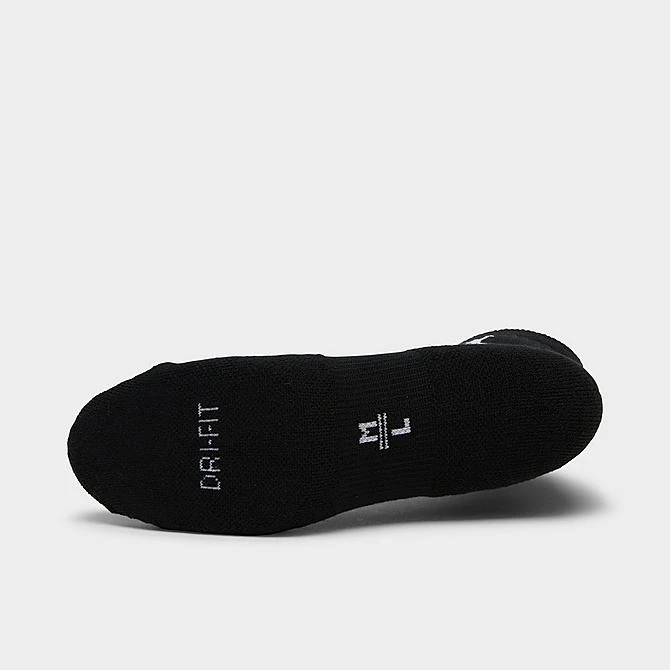 Nike Jordan Everyday Max 3-Pack Ankle Socks Black/Black/Black - SX5544 010 5 Nike Jordan Everyday Max 3-Pack Ankle Socks Black/Black/Black - SX5544 010 - Image 3