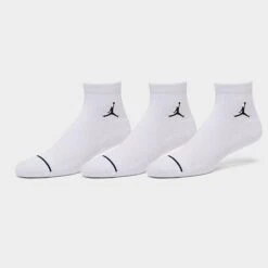 Nike Jordan Everyday Max 3-Pack Ankle Socks White/White/White - SX5544 100