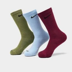 Nike Everyday Plus Cushioned Training Crew Socks (3-Pack) Multicolor - SX6888 928