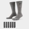 Nike Everyday Plus Cushioned Crew Training Socks (6-Pack) Carbon Heather Grey - SX6897 065 2 Nike Everyday Plus Cushioned Crew Training Socks (6-Pack) Carbon Heather Grey - SX6897 065 -Deals Adidas Store SX6897 065 P1