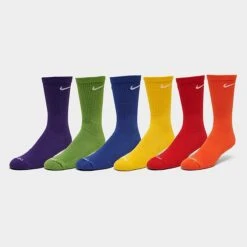 Nike Everyday Plus Cushioned Crew Training Socks (6-Pack) Multicolor - SX6897 903