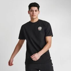 Men's Vans Elevated Minds T-Shirt Black - VN00003K 001 -Deals Adidas Store VN00003K 001 M3